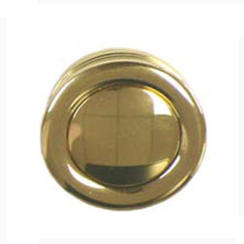 Button and Ring For Pushbutton Locks. Thick wall Ring