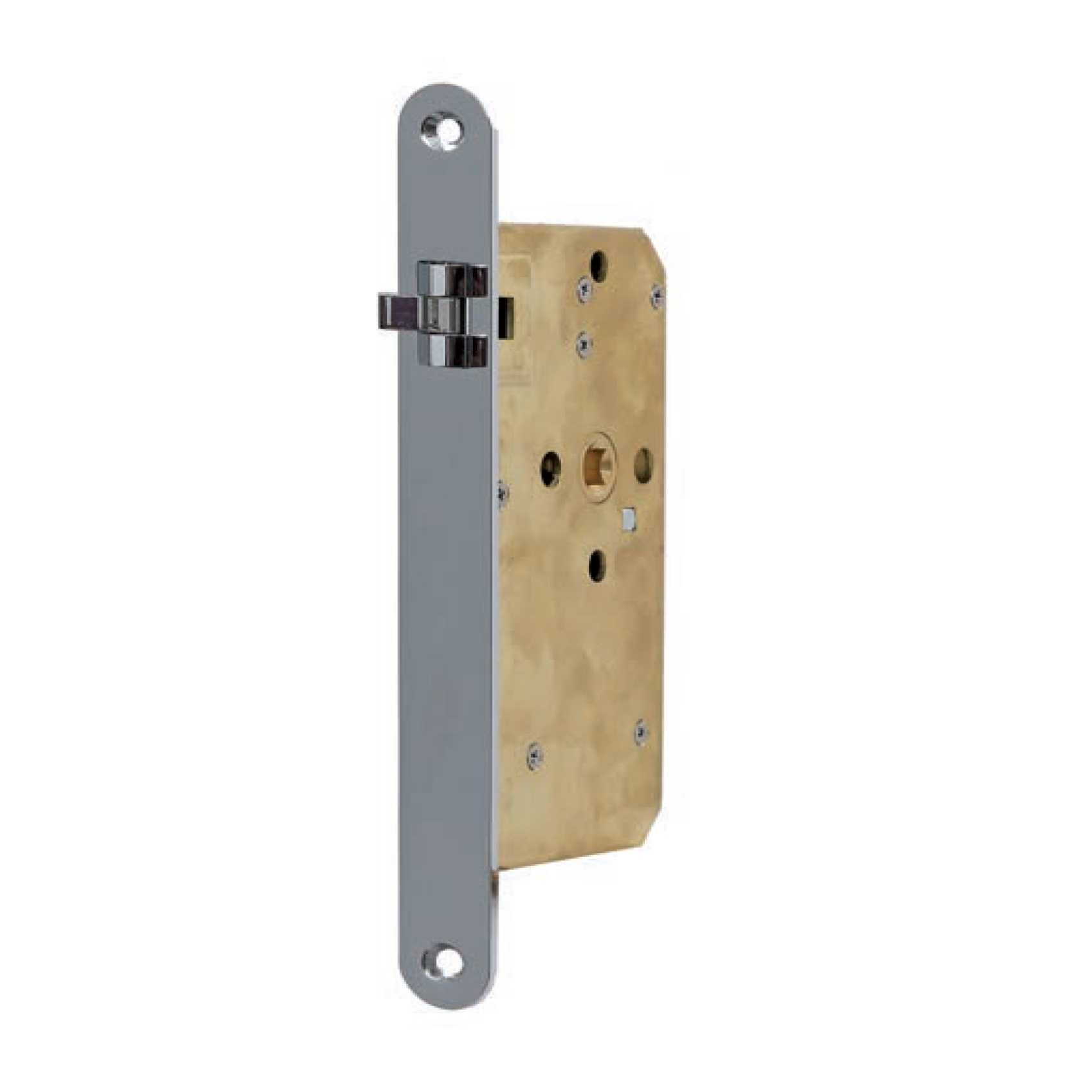 Door Lock 50 mm backset. Passage Function. GSV Schwepper and S&B #4040 series.