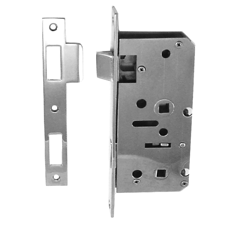 privacy mortise lock STAINLESS STEELt  40 mm backset 