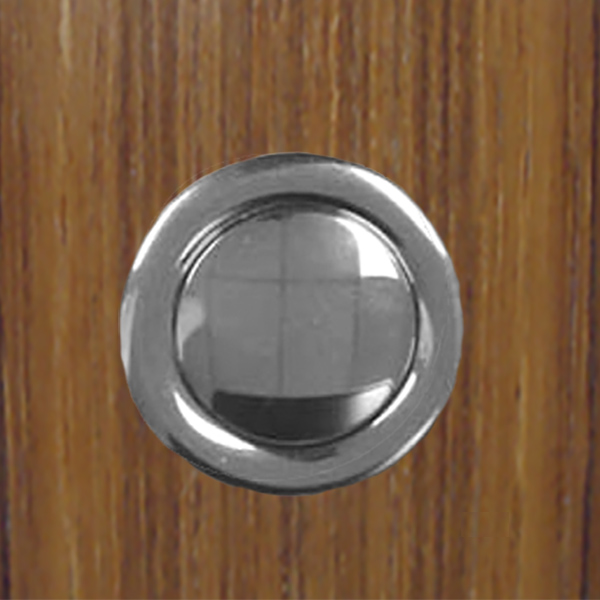 Button and Ring For Pushbutton Locks. Thick Wall 