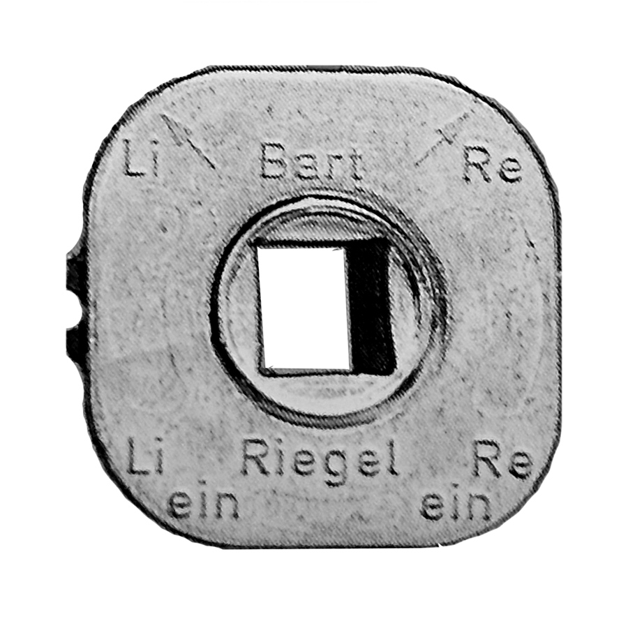 Standard Turning Follower for 7x7 mm spindle.