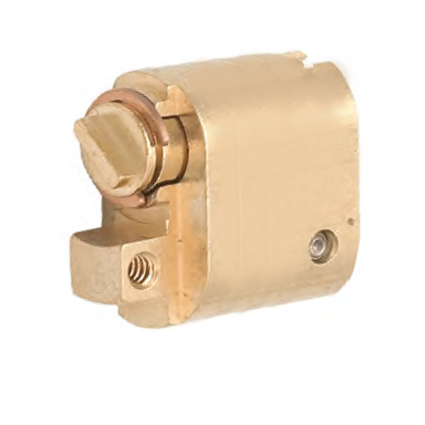 Oval Half Cylinder Extension 30 mm for Keyway or Thumb-turn