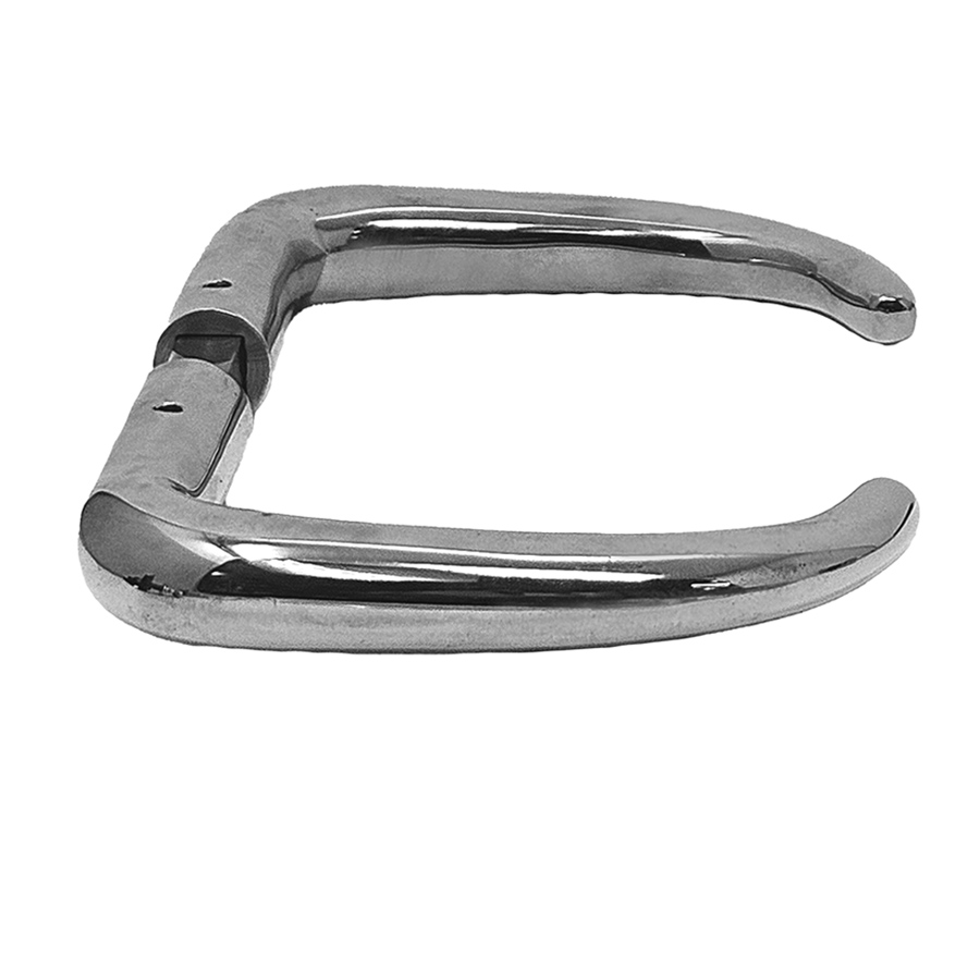 GSV Schwepper & S&B Door Lever Pair "Sable" Polished Chrome Plated Brass. 