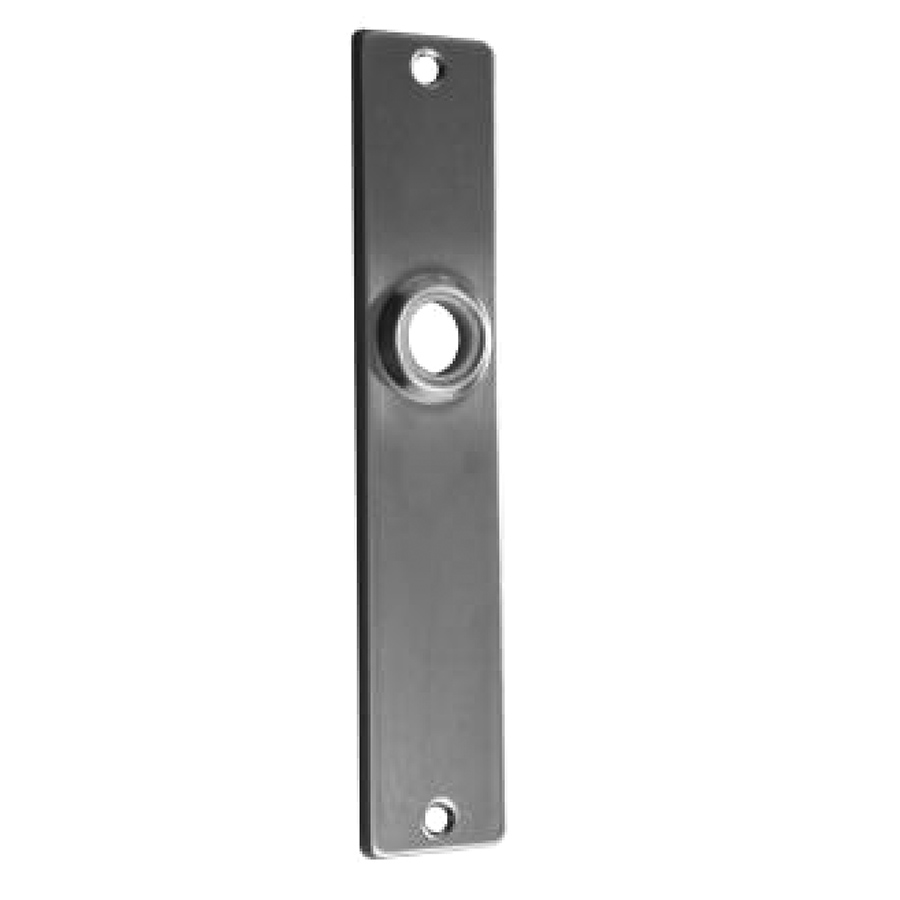 Passage Mortise Latch Escutcheons, pair