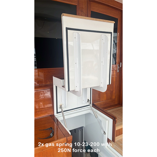 Gas Spring Series 10-23-200 mm Specify Newton Force Below