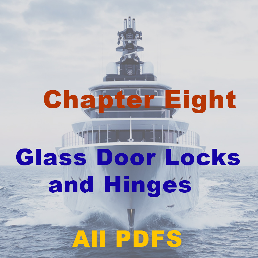 i-- Chapter 8. Glass door Locks and Hinges. All pages in PDF format.