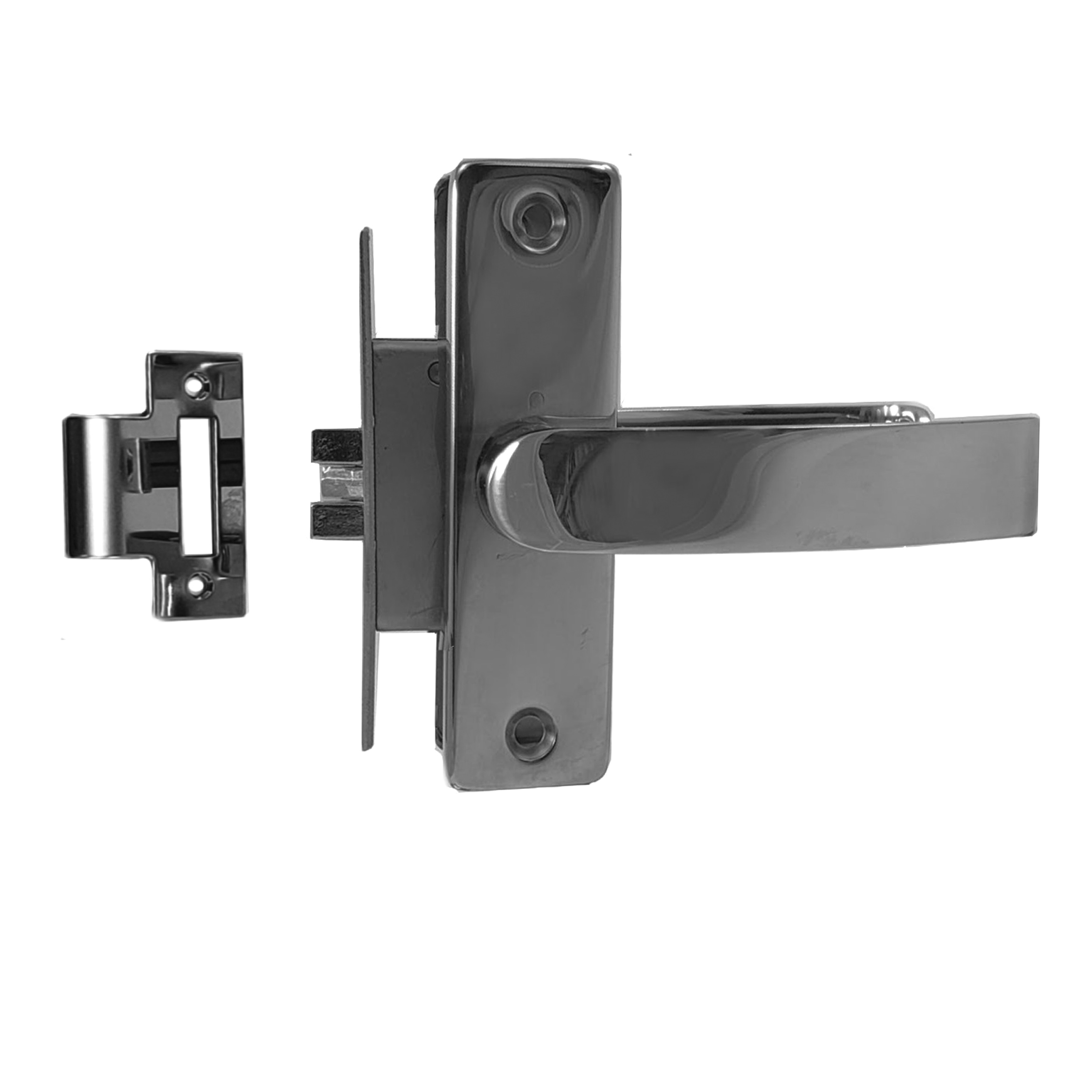 Door Lock with 38 mm  or 1 1/2 inch backset for Small Doors