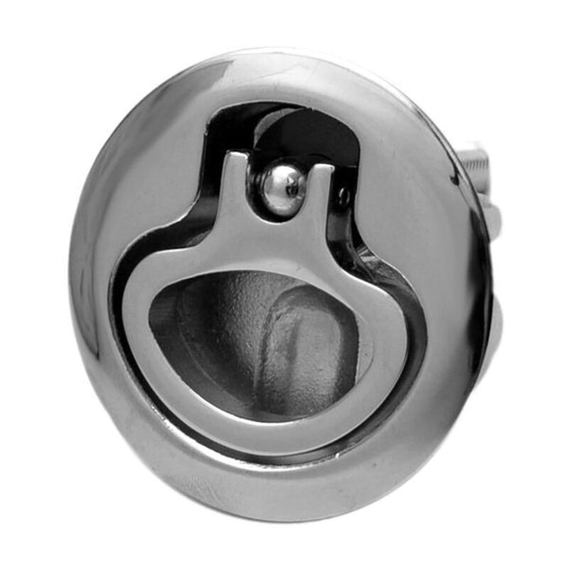 Hatch Cam Lock. 3 inch diameter. Compression style. Drill hole 2 7/16 diameter.