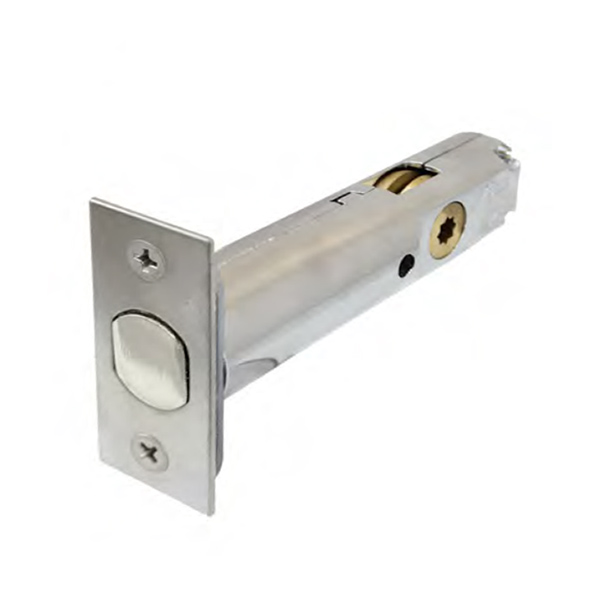 ` Tubular Deadbolt with Privacy set up. 2 3/4 inch backset