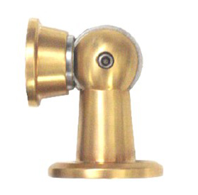 Magnetic Door Holder Polished Gold Plated Brass LD