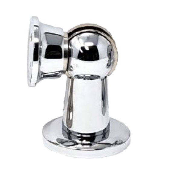 Magnetic Door Holder Polished Chrome Plated Brass HD