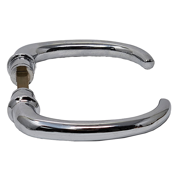 GSV Schwepper & S&B Door Lever Pair "Classic" Polished Chrome Plated Brass. Sold as a Pair.