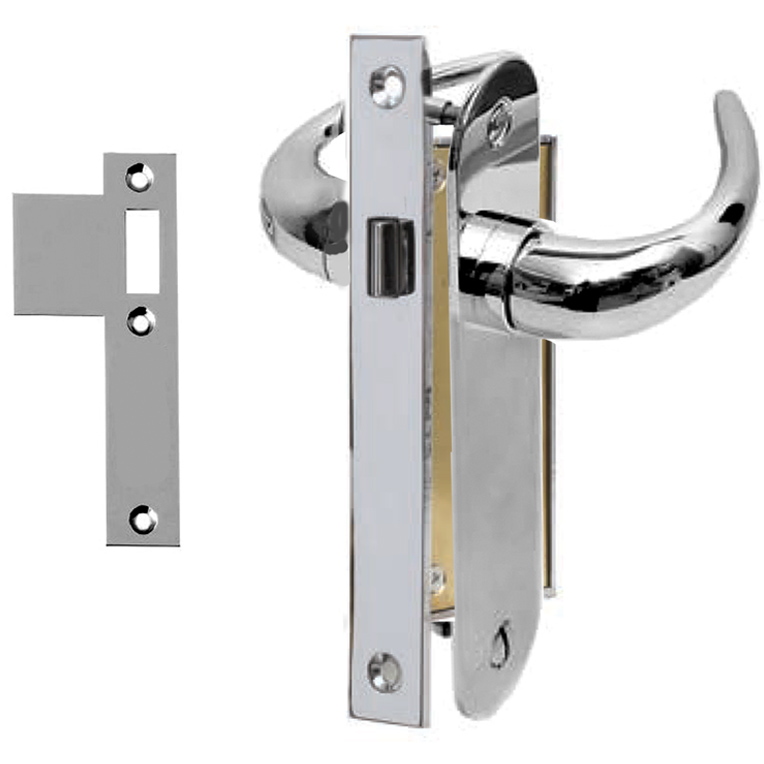 Door Lock 30 mm Backset with Passage Function