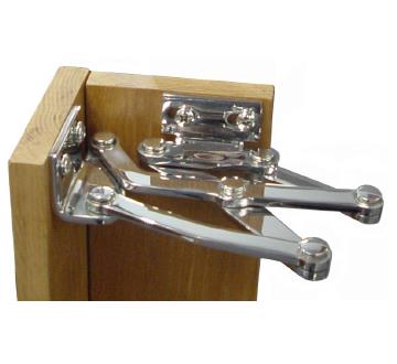 Invisible Hinge Right Hand; Stainless Steel. 180 degree opening