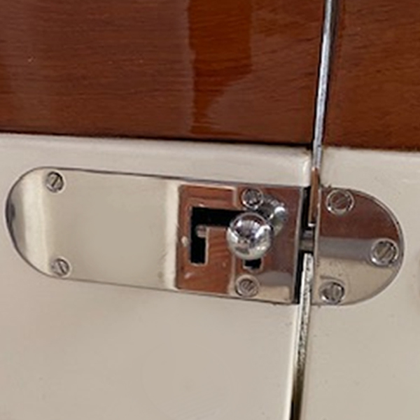 Bulwark Gate Barrel Bolt, LEFT Hand 