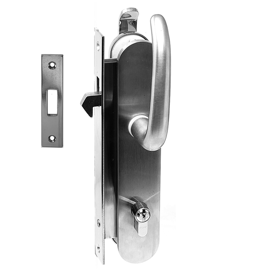 Sliding Entry Mortise Lock with 50 mm backset. Izerwaren Upgrade For Narrow Style Framed Doors