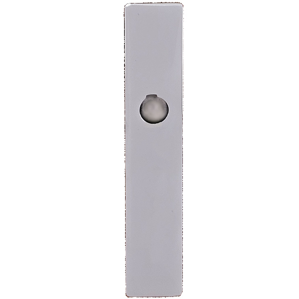 Escutcheon 245 x 45 x 7 mm Polished Stainless Steel. Sols as Pair.