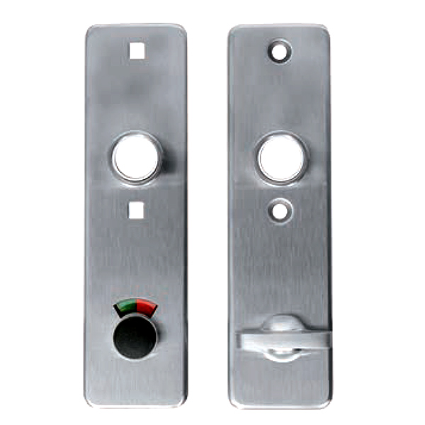 GSV Schwepper and S&B Escutcheons 165 x 45 mm pair. Polished Stainless Steel