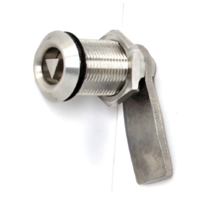 Hatch Fastener Set.    Hatch Thickness: 1 inch. Distance Cam 1 7/16 inch. Operates through Triangular Key Sold Separately.